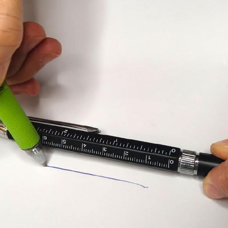 Multitool Pen Gift Pen Ballpoint Pen with Light Screwdriver Pen Magnetic Tool Pen Cool Gift for Him Father