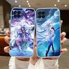 RE33 Genshin Impact Transparent Phone Case for Motorola Moto Edge 20 30 40 50 S30 Fusion Ultra Pro Neo Lite + G200 G23