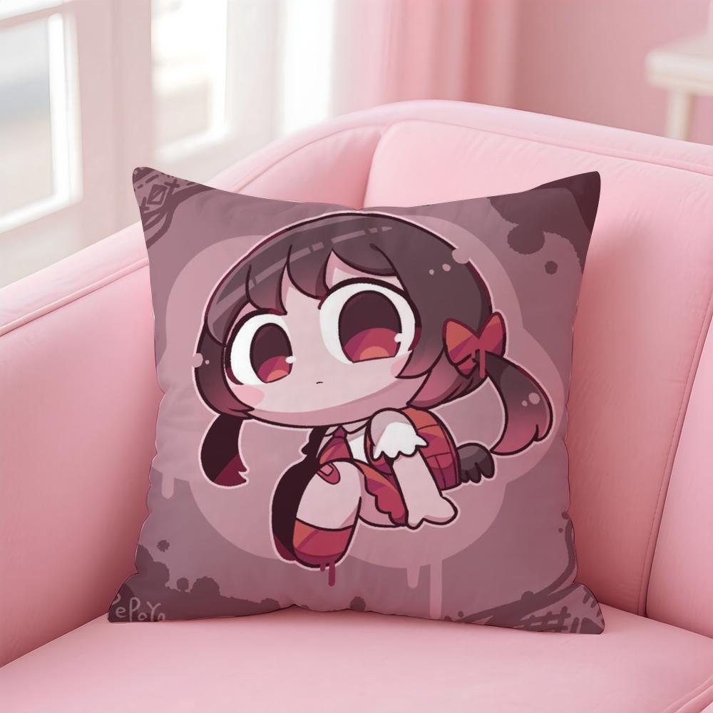 Cartoon P-PepoyoS Cushion Cover Comfortable Reversible Pillow Cover Ideal for Car Sofa Bedroom & Beyond