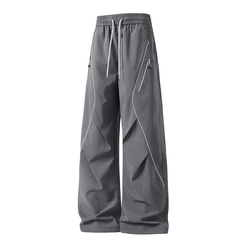 Pantaloni da Lavoro Paracadutista Antivento Impermeabili Unisex - Pantaloni Lunghi da Esterno per Autunno/Inverno