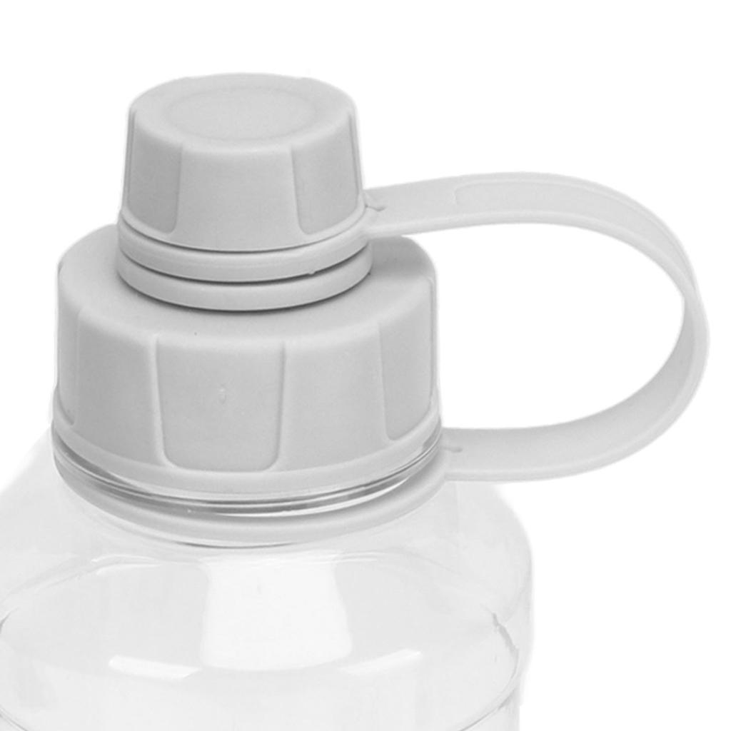 1000ml Water Bottle Large Capacity Wide Handle Integrated Lid Dual Mouth Leakage Resistant Sports Outdoor Cup
