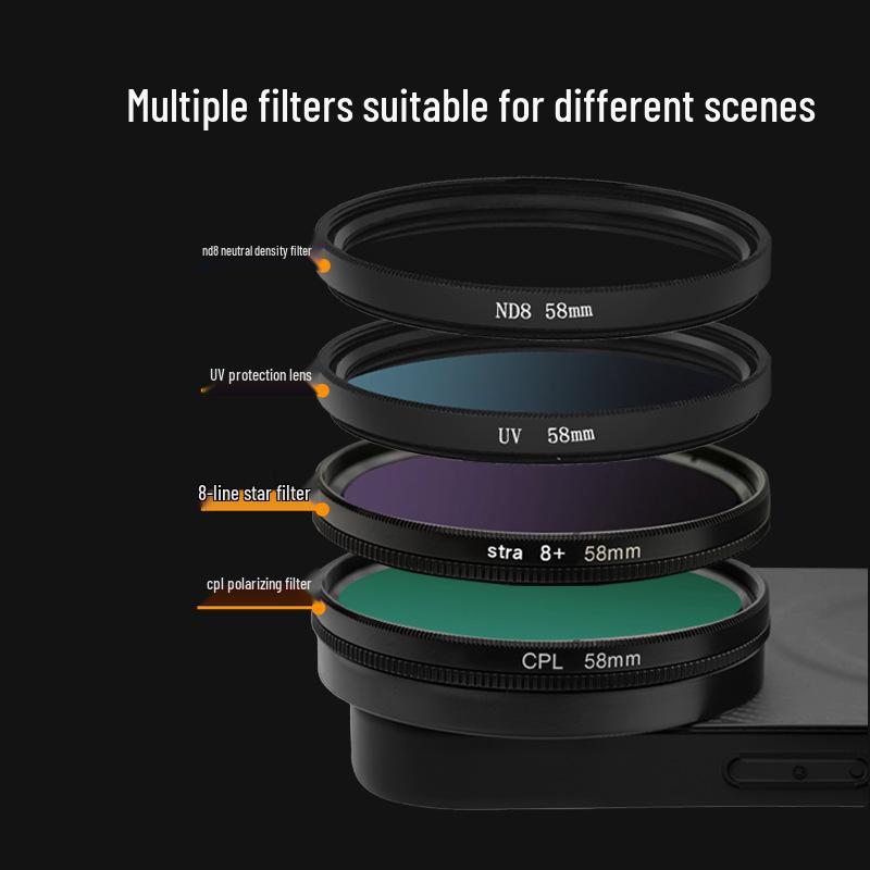 iPhone 17 Pro Max SLR Photography Set with Polarizing Filter