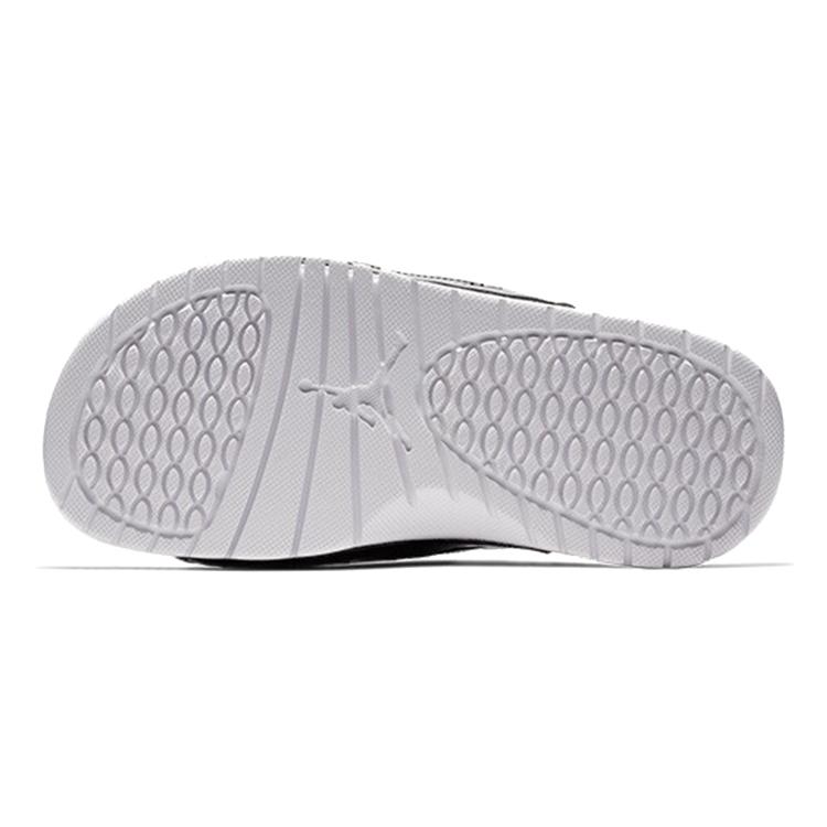Air Jordan Hydro 11 Retro Slides Grade School (Unisex) White / Black-Black Kids' Home Slippers AJ0022 107