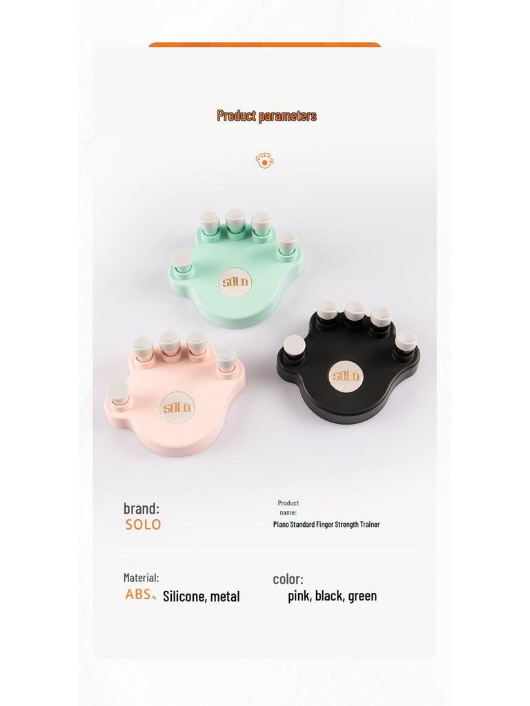 SOLO Kids Piano Finger Exerciser & Hand Corrector