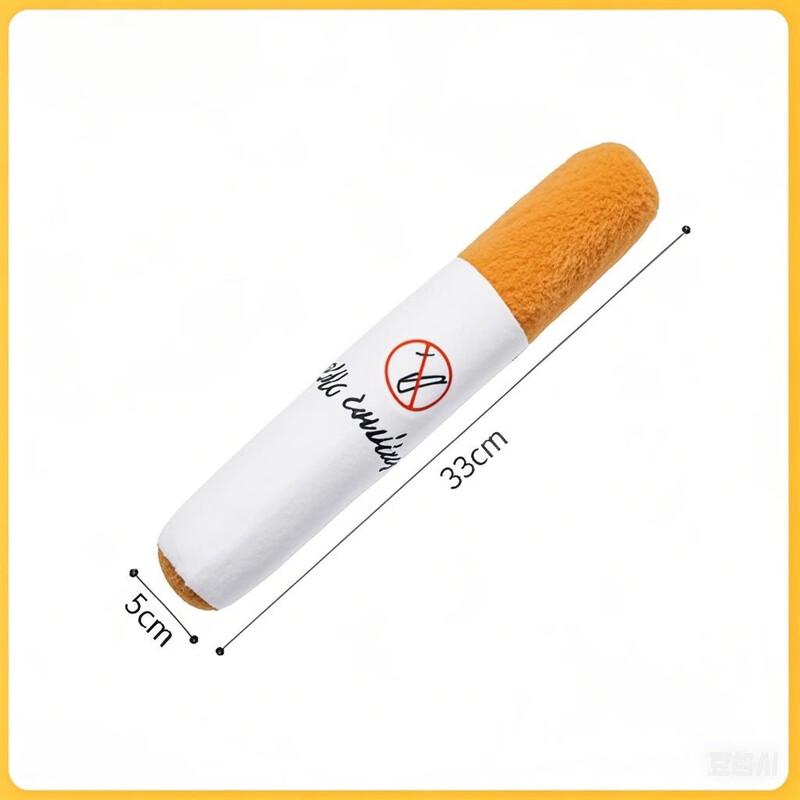 Плюшевая пищащая собачья игрушка в виде сигареты - 3 шт.