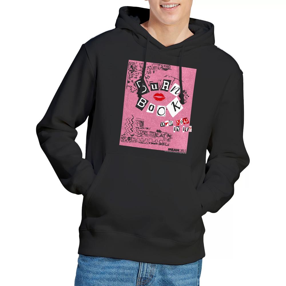 Mean Girls Mens Burn Book Hoodie