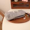 Dirt-resistant Pen Bag Corduroy Stationery Storage Bag Simple Stationery Organizer  School Office