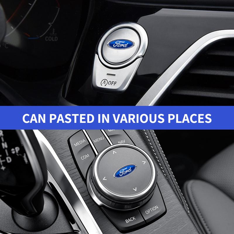 2025 Hot For Ford 1/2/5/10PCS Hot Sale Car Sticker Decor Badge Decal Interior Styling For Ford Focus 2 3 Mondeo Kuga Fiesta MK7