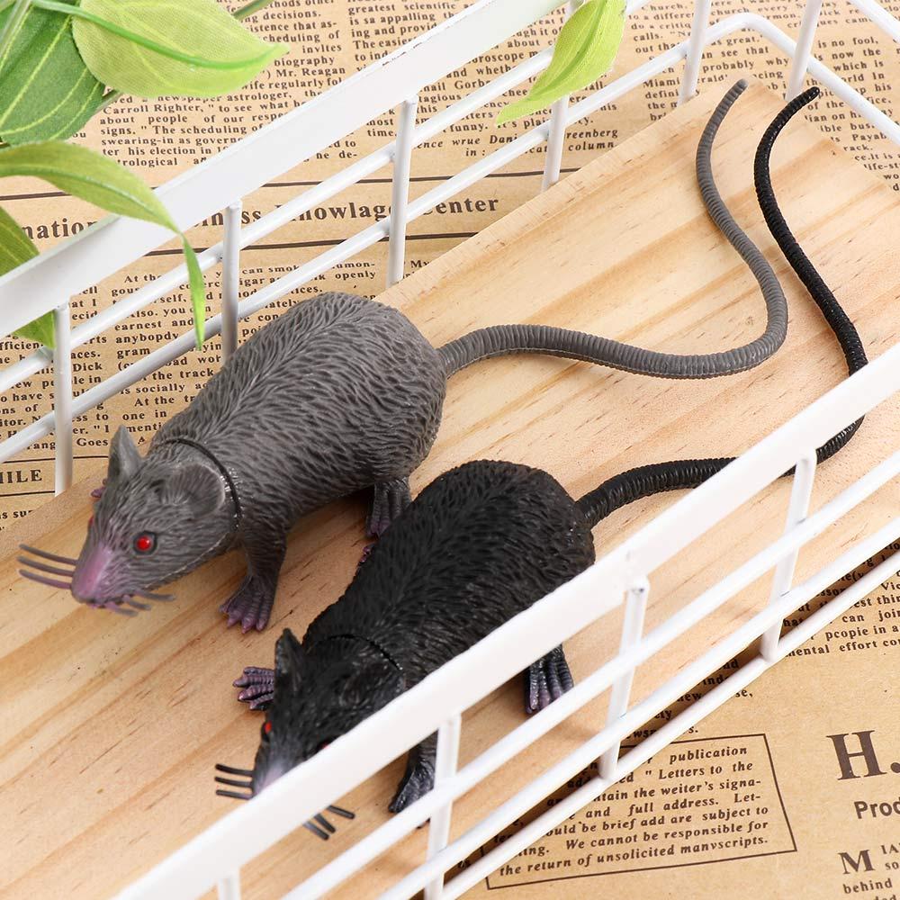 Practical Christmas Joke Prop Toy Tricky Fake Mouse Party Decor Mouse Model