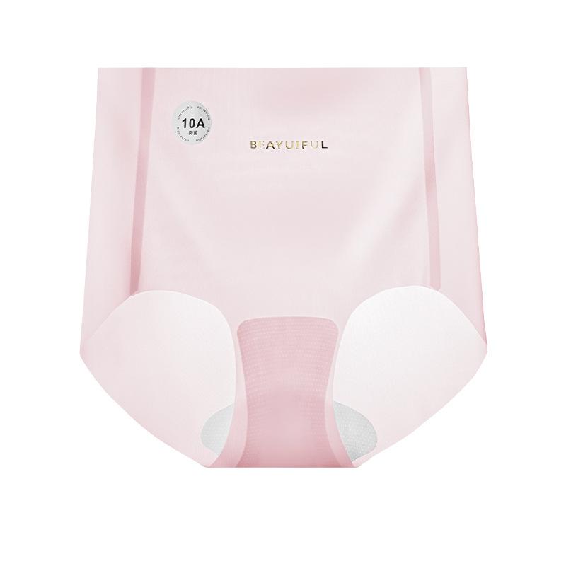 High Waist Panties Seamless Ultra Thin Invisible Panty Breathable Summer Panty Everyday Ladies Lingerie Sexy Underwear