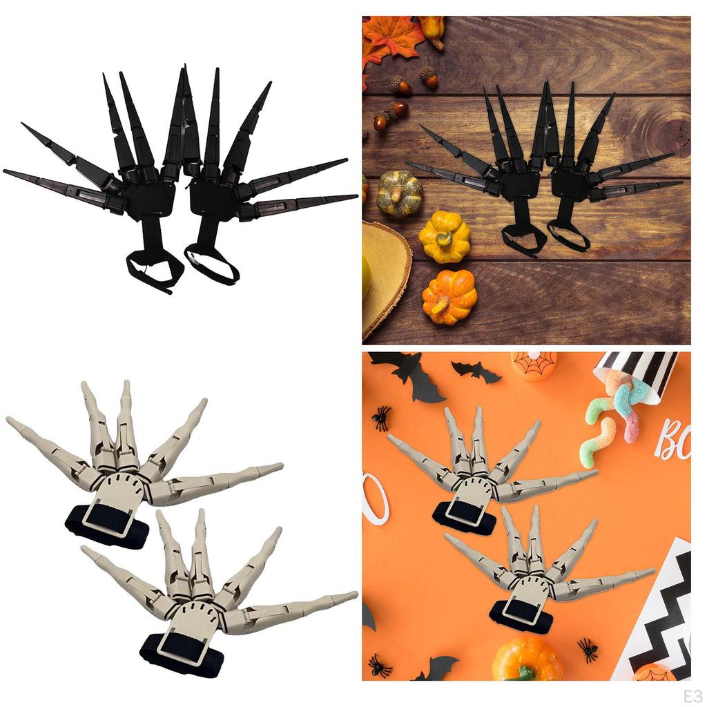Artikulierte Skeletthände für Halloween-Feiern