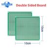 5PCS Universal Breadboard PCB Tinned 10x10cm Double Sided PCB Prototyp Experimental Plate Circuit Board Green 2.54mm Glass Fiber
