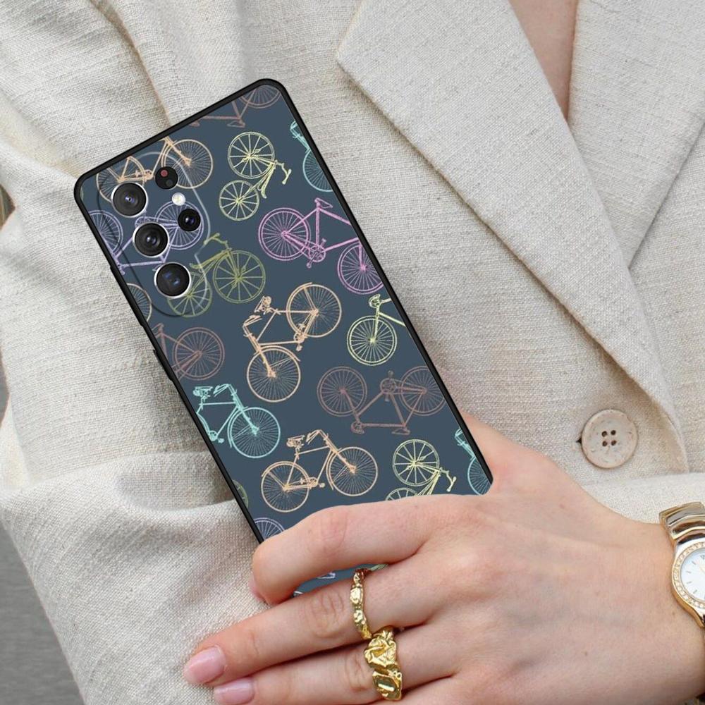 Cycling Biking Cell Phone Case for Samsung Galaxy S26 Ultra S25 S24 S23 S22 S21 S20 Note10 Cover