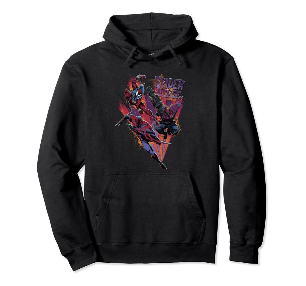 Marvel Spider-Man: Into the Spider-Verse Part 1 Comic-Style Hoodie