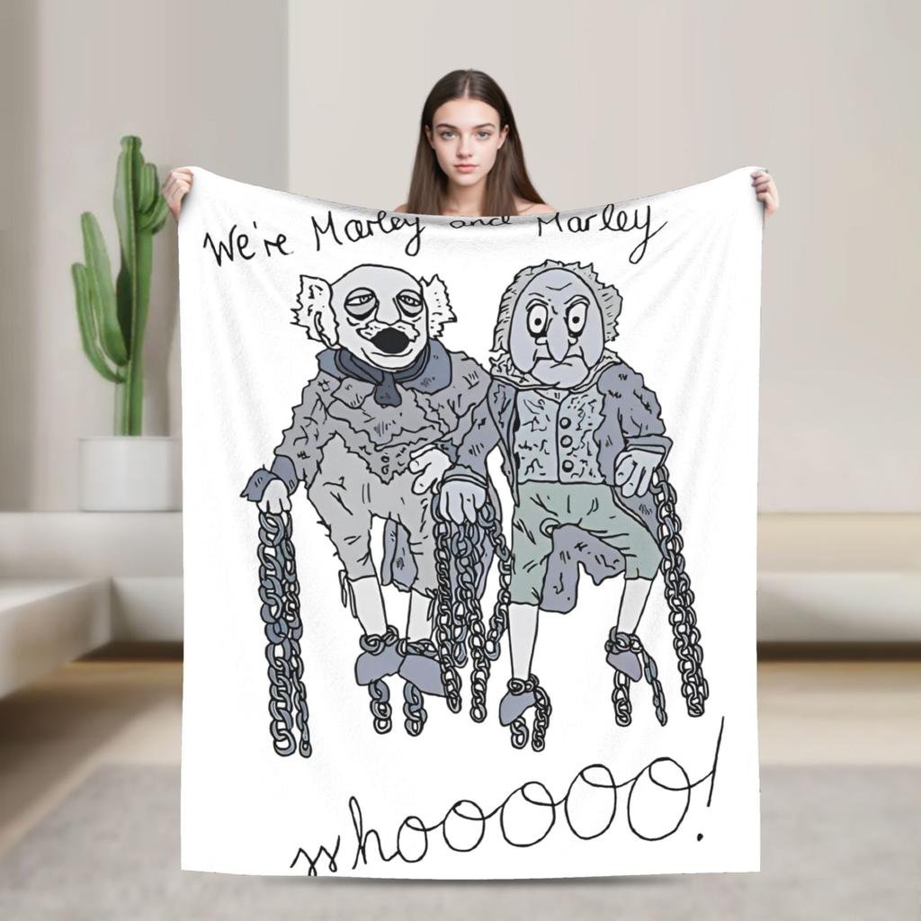The Muppet Babies Time to Play Blankets Flannel Funny Breathable Throw Blankets for Home Winter