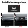 EZQZ3 PVC Car Dashboard Anti Slip Mat Silicone Pad For Lexus F SPORT GS IS LS LX CT LC RC GX460 Ct200h LBX NX RX 350h 450h ES UX 300e