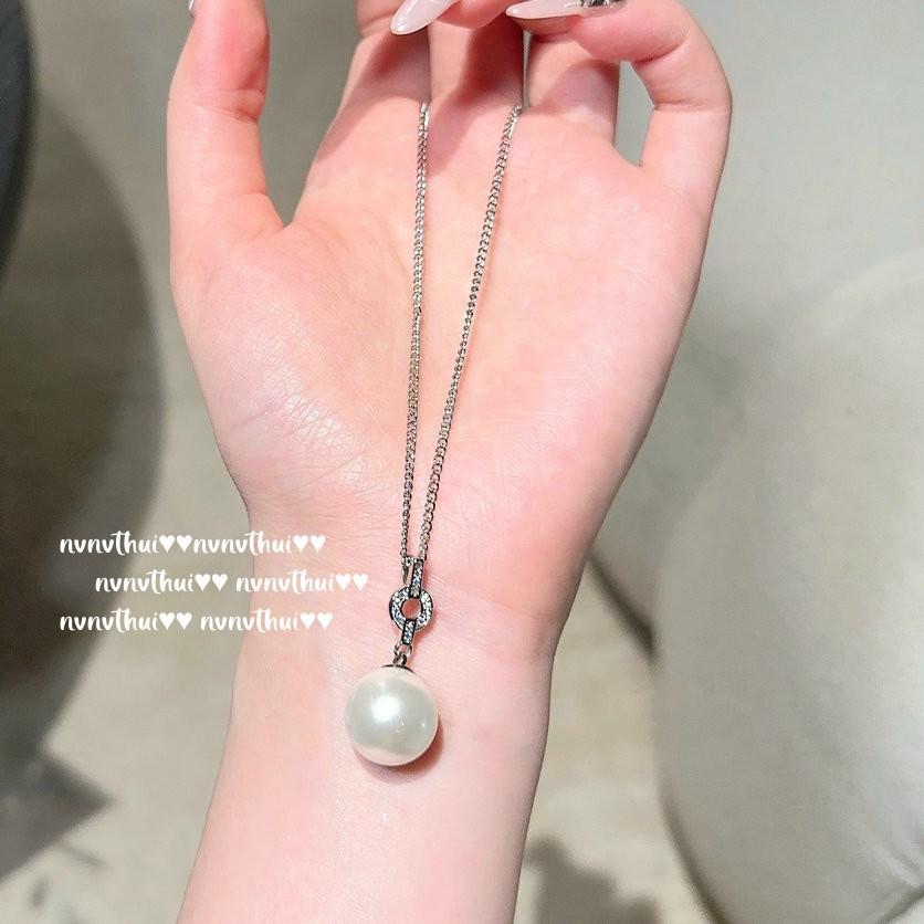Mermaid Tears, Ring Pearls, Gem Necklace, Tahiti, Deep Sea Beads, Aobai Ring, Sweater Chain