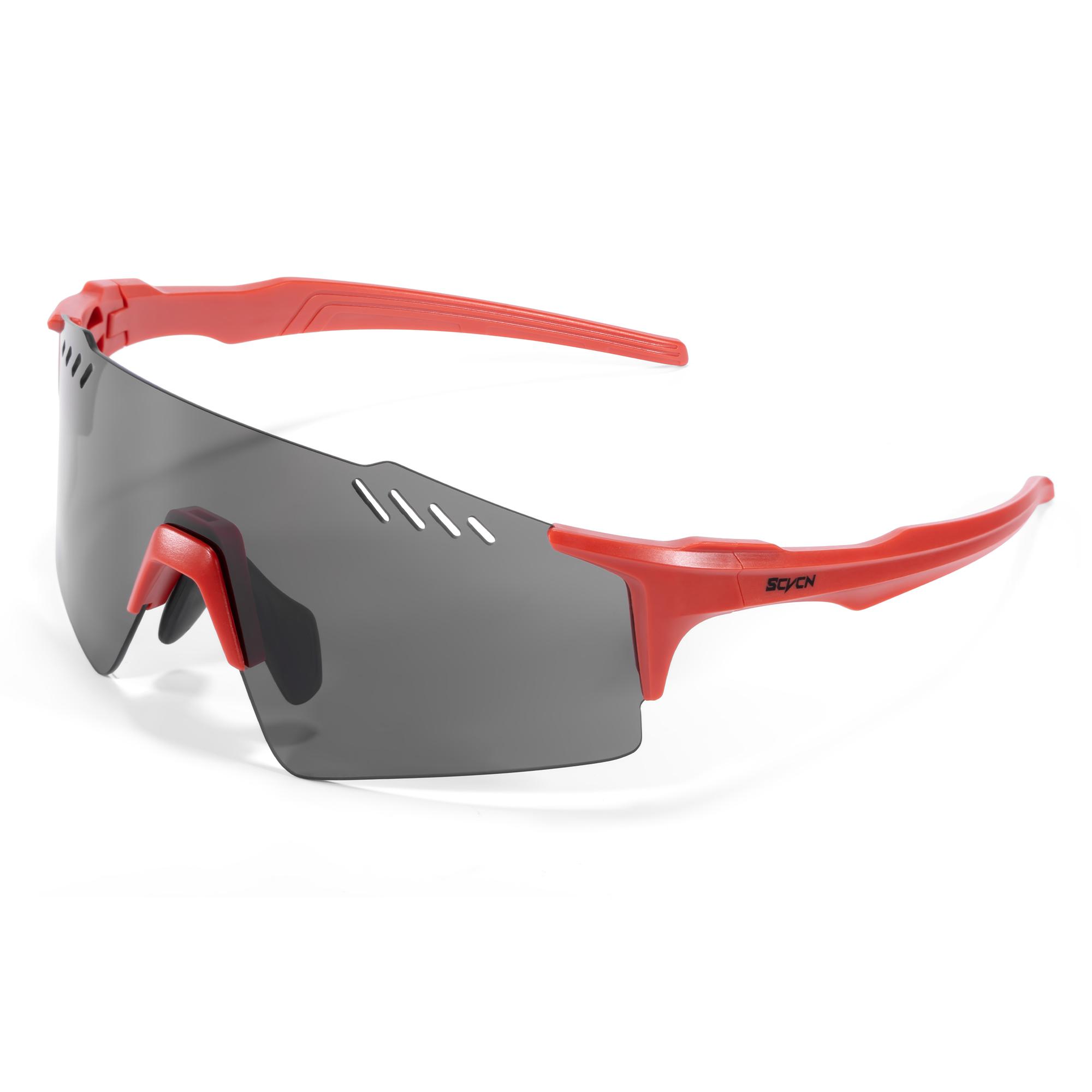 

SCVCN Cycling Glasss Fashion Sunglasses Rimless Outdoor Sports Running Drving for Men Fishing Goggles Mtb Bicycle Eyewear 1 Lens