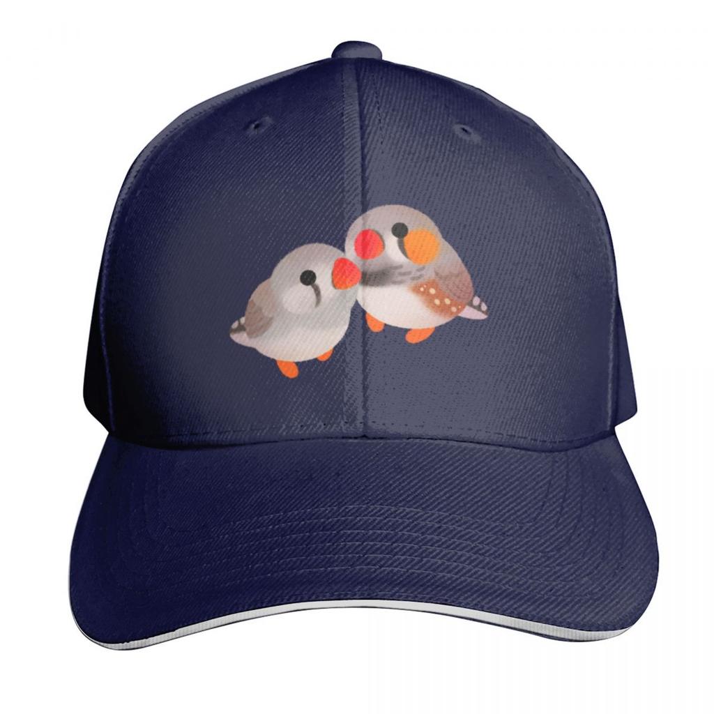 Zebra finch Baseball Cap fun hats Luxury Unisex cap golf hat genuine Designer Hat Unisex Womens