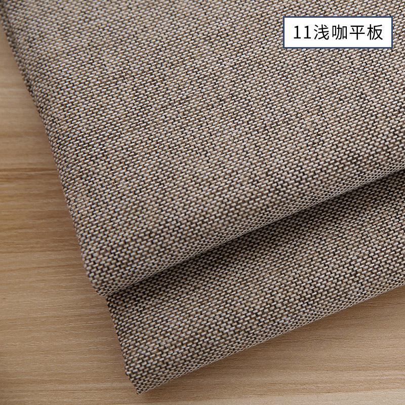 Nordic Style Linen Textured Fabric Sofa Pillows Clothing Decorative Fabrics Comfortable Versatile Wear-resistant Multi-purpose