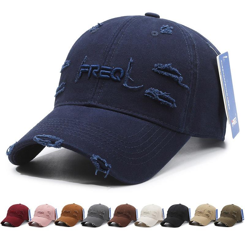 New embroidered letter baseball cap, sunshade, sunscreen, fashion and leisure, a must for men and women to travel in spring and autumn