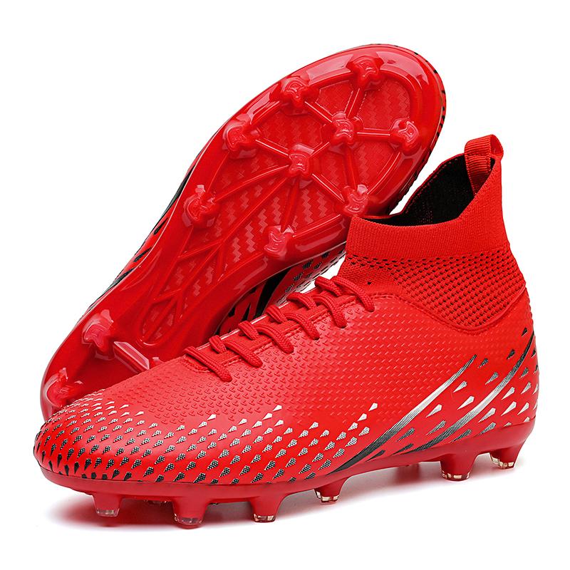 Unisex Football Shoes Men's Long Nail Training Sneakers Kids Football Boots Youth Football Boots Soccer Shoes for Boys