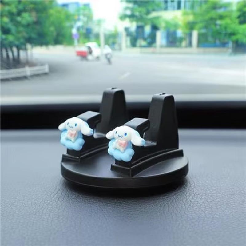 Universelle Auto Handyhalterung Frauen Cartoon Bär Auto Mittelkonsole Instrumentenrahmen Zubehör Innenraum