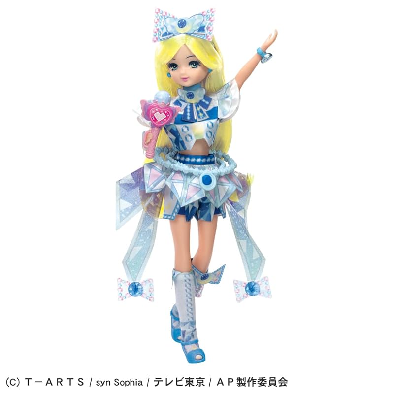 Takara Tomy Licca-chan Doll Secret Eye Princess Mitsuki x Tsubasa Dress-Up Pretend Play Toy for Ages 6 and Up
