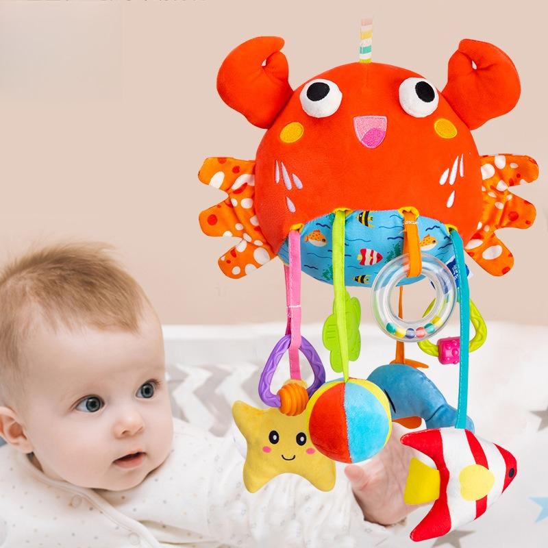 Bed Hanging Drawstring Cheer Toy Bedbell Pendant Can Be Nibbled Drawstring Cartoon Pendant Plush Doll