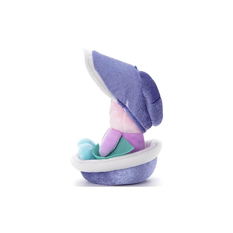 Colección de Peluches Lavables de Personajes Disney, Peluche de Joven Ostra, Aproximadamente 11 cm de Alto