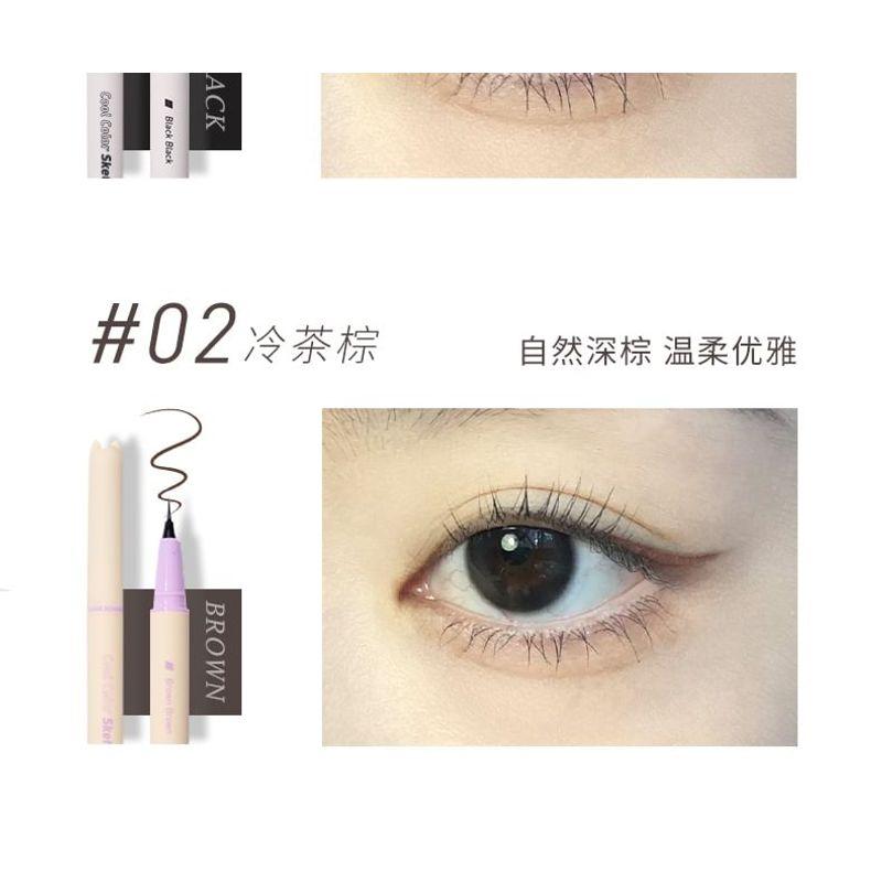 CZEL - Cool Color Sketch Liquid Eyeliner - 5 Colors