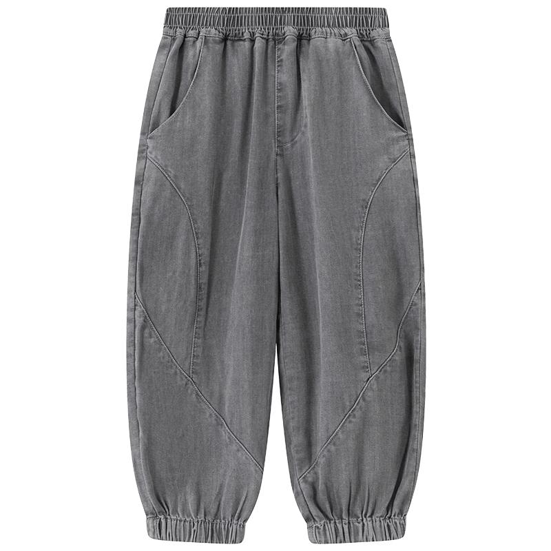 Boys Summer Tencel Blend Mosquito Repellent Jeans 150 cm