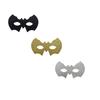 Halloween Glitter Half Face for Costume Party - 3 Pack Assorted Colors