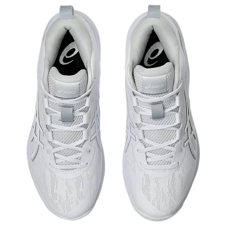 Asics Gelhoop V17 Extra Wide Soft Comfortable Breathable Low Top Basketball Shoes Men Sneaker White 1063A097-100