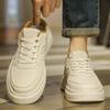 Men Casual Sneakers Shoes Anti-slip Low-top Outdoor Sports Shoes Men Lace-up Comfortable Soft Breathable Half-support Shoes Men