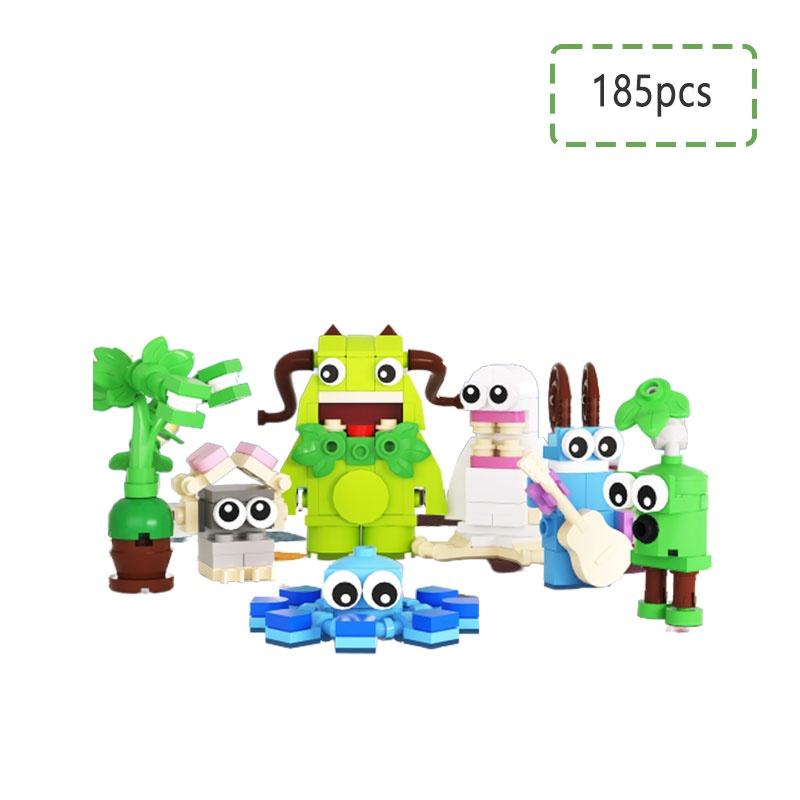 My Singing Monsters Bausteine Seltene Wubboox Mit 246 Stück Abs Kleinen Partikeln Puzzle Spielzeug