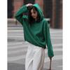 Demana Women's Retro Fleece-Lined Hooded Sweatshirt