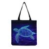 Women Vintage Linen Tote Bag - Large Capacity Print Shoulder Handbag for Casual & Grocery Shopping KTB