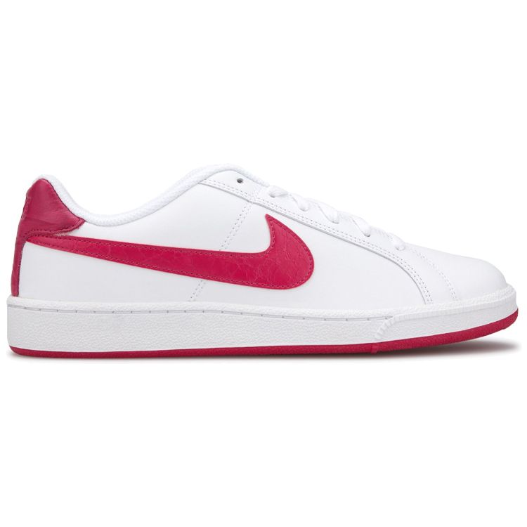 Nike Court Royale Synthetikleder Rutschfest Langlebig Leicht Low-Top Sneakers Damen Sneakers Weiß Rot 749867-119