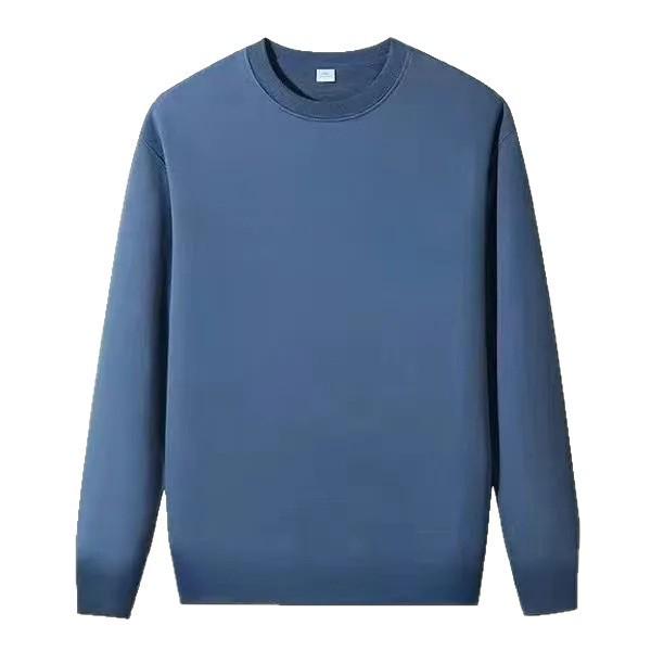 Męska dwustronna ciepła luźna bluza polarowa - Jesień/Zima Polarowy polar z okrągłym dekoltem