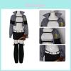 Gachiakuta Cosplay Kostüm für Damen Polyester Kampfuniform Geeignet für Conventions und Partys