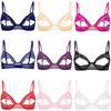 Kvinnors blommiga spets-BH Push Up Bygel Bralette Underkläder