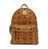 [Pre-Owned] Studded Monogram Print Faux Leather Mini Backpack - Very Good #C3KA3N