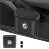 ABS Press Type Car Trash Can Hanging Trash Can Dust Box Storage Box For Skoda S Octavia VII Rapid Fabia Kodiaq Karoq Kamiq Rapid kyhj94