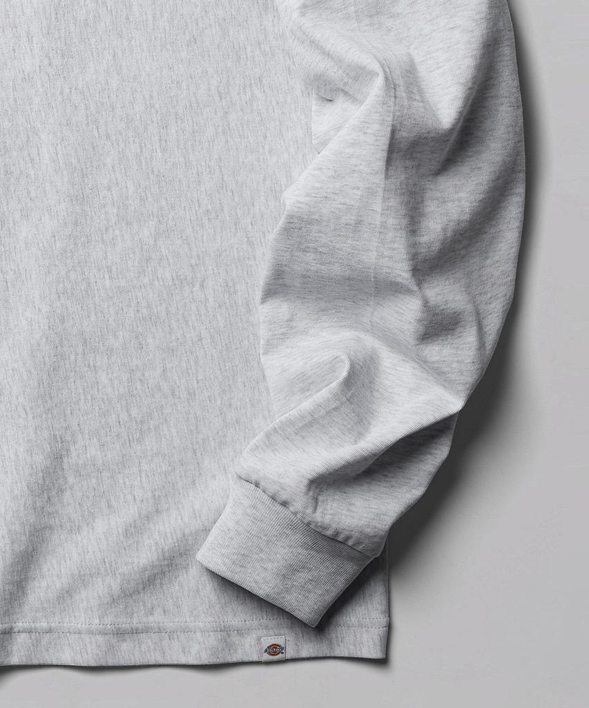 Dickies Bag Mono Logo Long Sleeve White Melange
