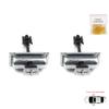 BDP829-1 2 Pieces Front Left AND Right Door Hinge Stop Check Strap Limiter for Ford Transit MK4 V363 2013-On BK31V23500AD