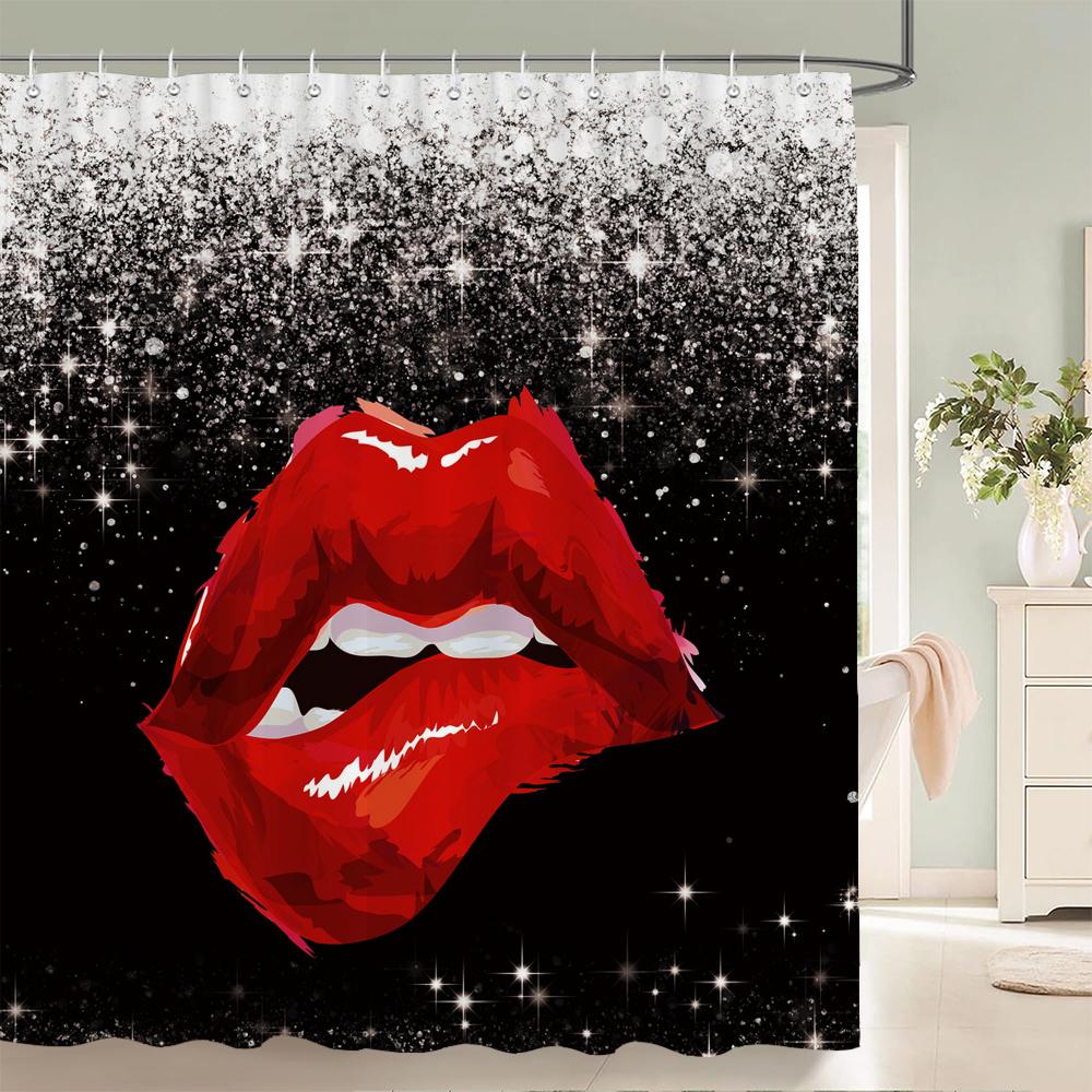 Sexy Woman Bath Curtains Waterproof Bathroom Shower Curtain Girl Shadow 3d print With Hooks Polyester Cloth 180*200 Bath Screen