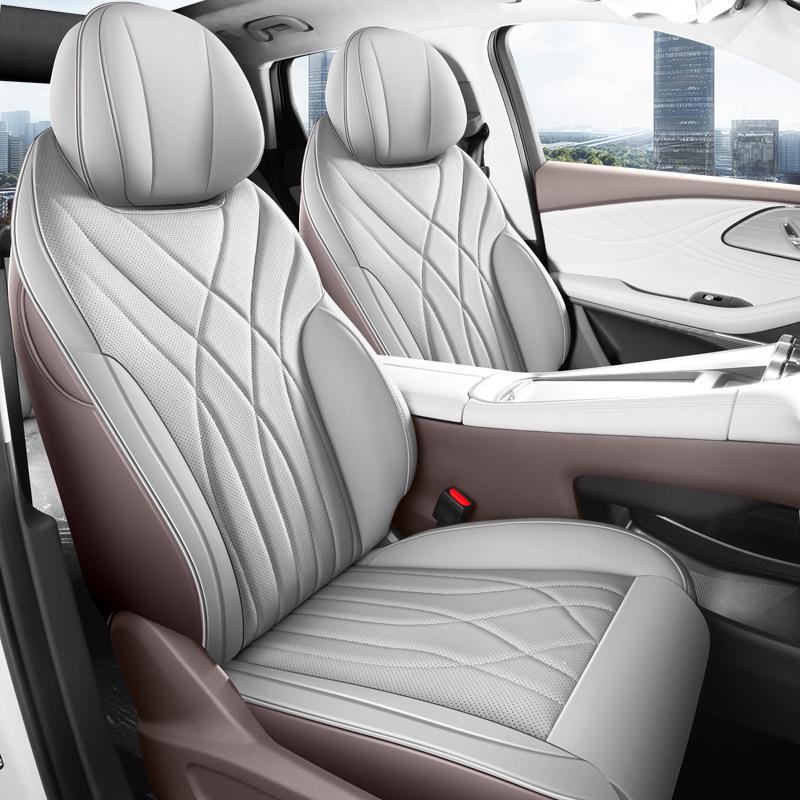 Exeed Lingyun Husă Universală pentru Scaun Auto din Piele Integrală (Cinci locuri, Toate anotimpurile)