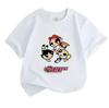 Kids Boys Girls Crew Neck Short Sleeve 100% Cotton T-Shirt Cute Cartoon Super Little Girls Print Casual Comfortable Soft Breathable Summer Daily Top T