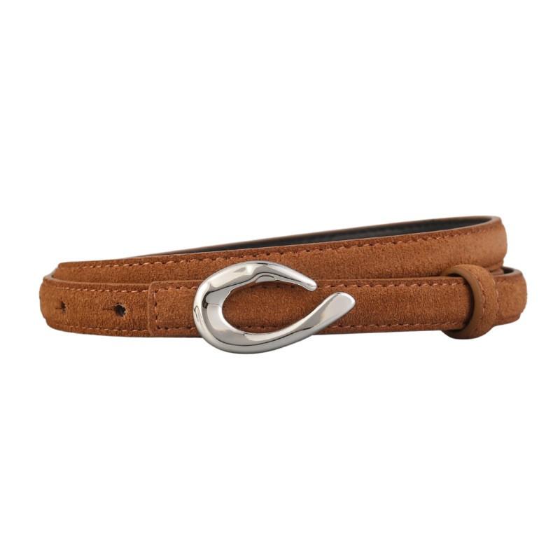 Womens Genuine Leather Belt Fashion Casual Versatile Jeans Suits